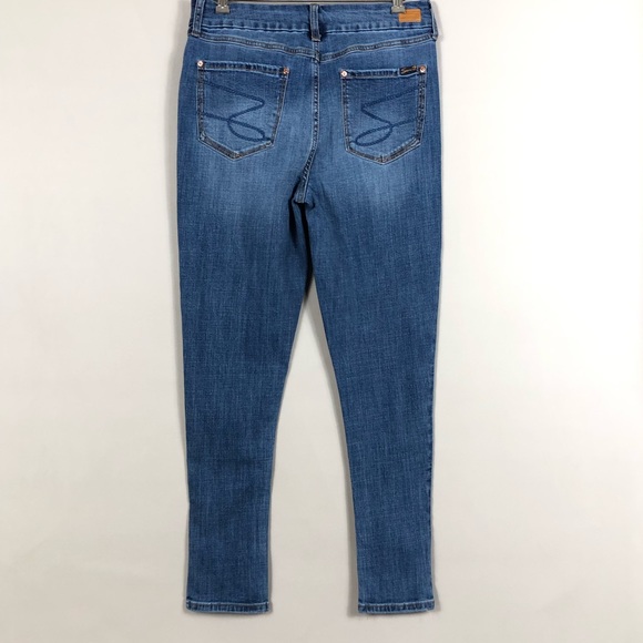 Seven7 Tummyless High Rise Skinny Size 12 - Picture 2 of 16